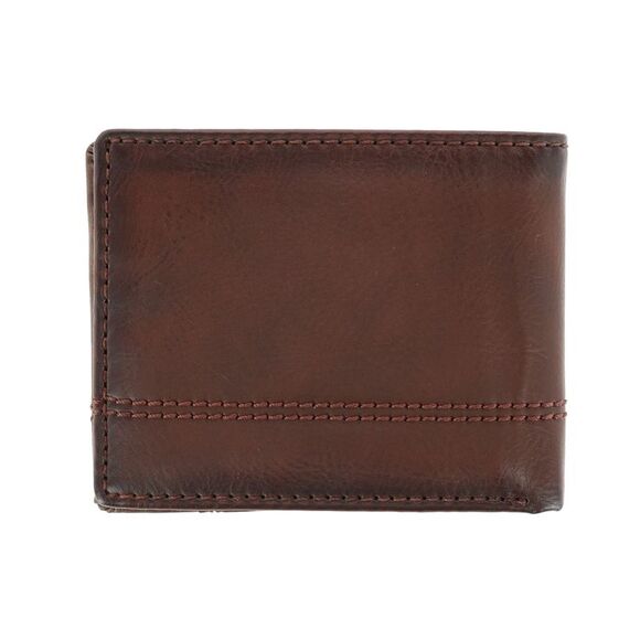 Columbia Men's Leather RFID Slim Bifold Wallet with Exterior Pocket - Picture 2 of 4